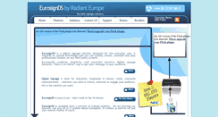 Desktop Screenshot of eurosign.tv